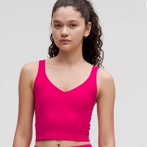NWT lululemon athletica Align™ Pink Tank Top - Light Support
